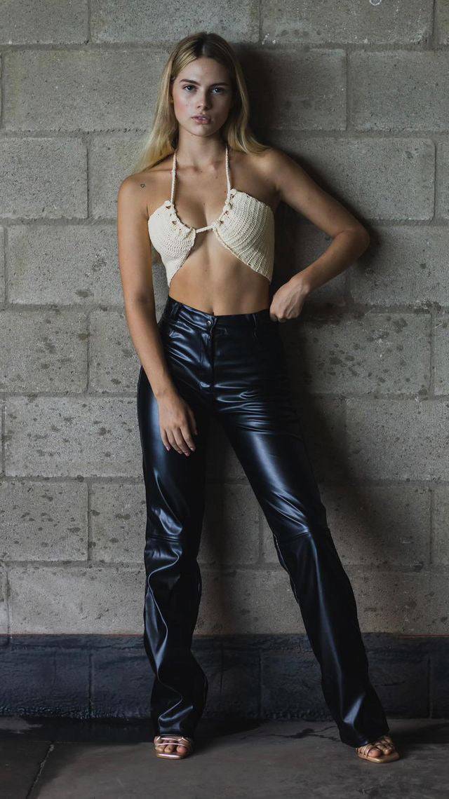 Leather's pants